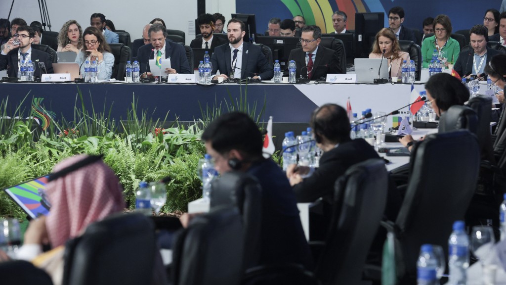 G20財長會議在巴西聖保羅舉行。 美聯社