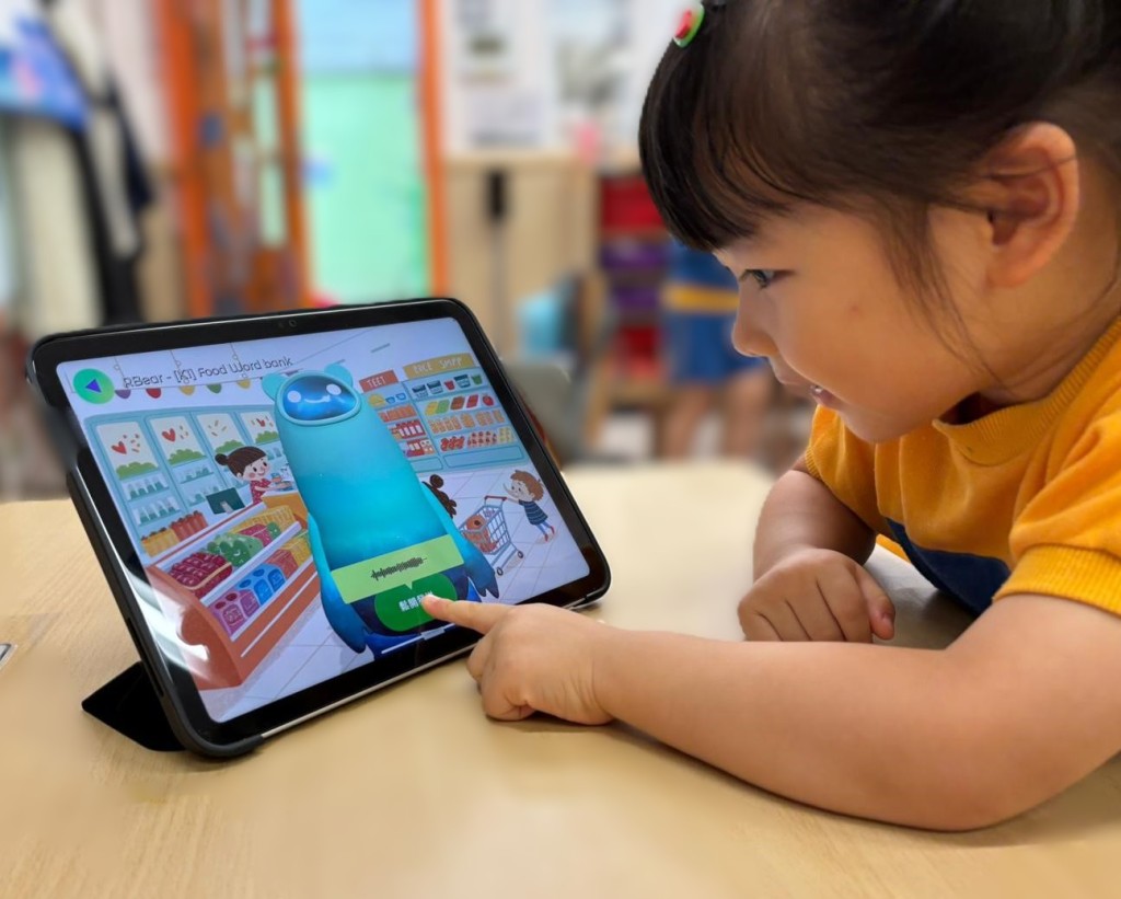 以AI學英語可說已是學界常態。(圖片來源:受訪學校提供) 以AI學英語可說已是學界常態。(圖片來源:受訪學校提供)