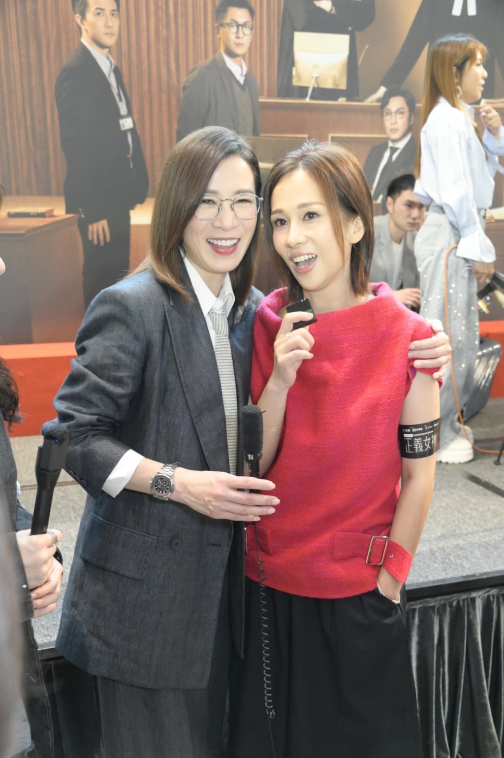 文頌嫻出山拍《正義女神》腳震！