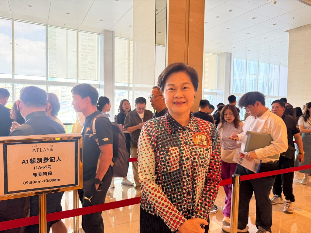 中原九龙董事刘瑛琳。 中原九龙董事刘瑛琳。