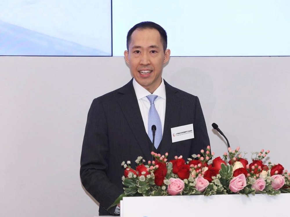 信和副主席黃永光呼籲該集團旗下員工，於投票日踴躍投票。資料圖片