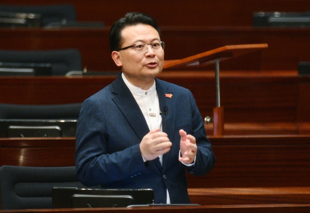 民建聯陳勇。 民建聯陳勇。
