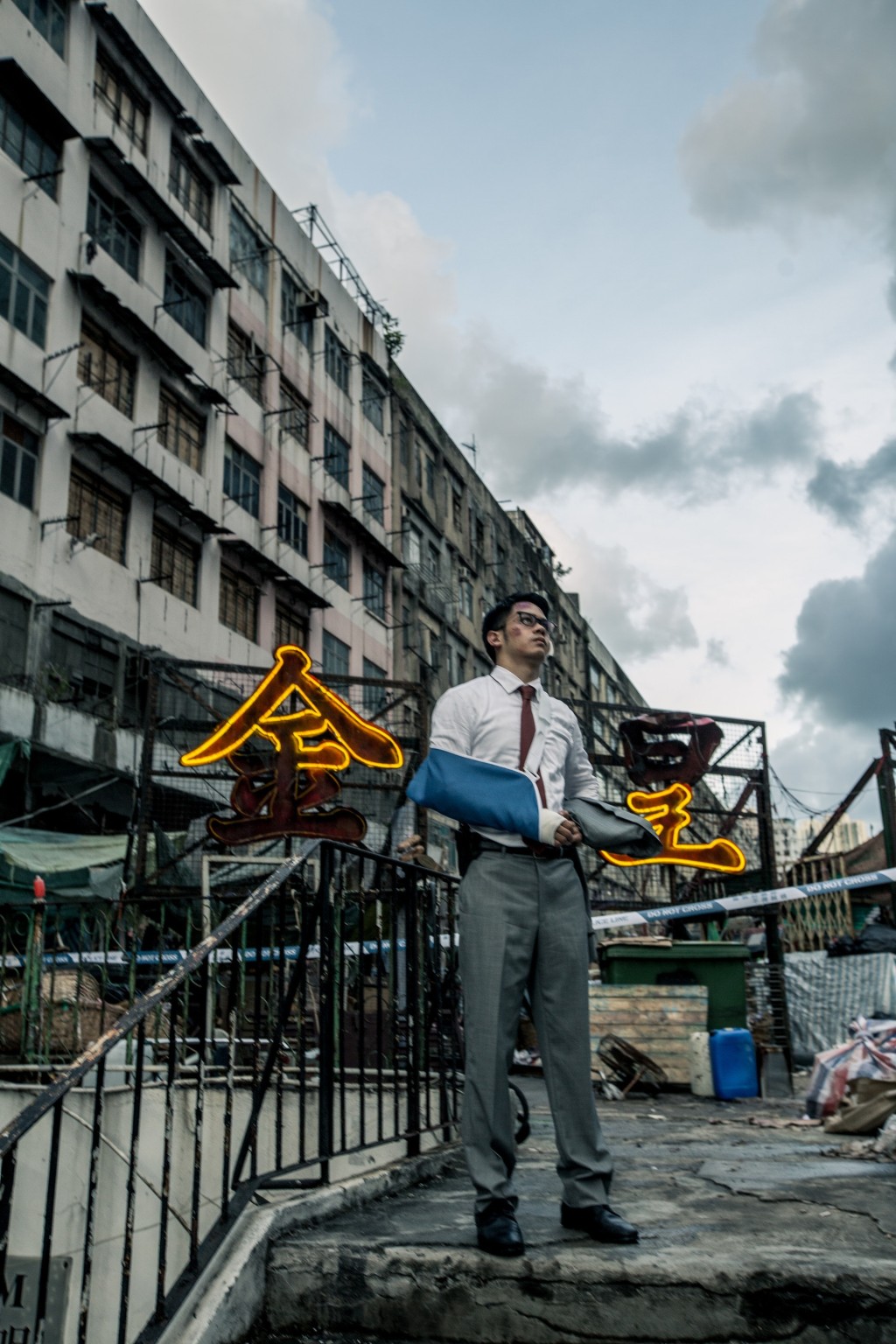 电影《智齿》在观塘裕民坊重建前取景。(电影剧照)