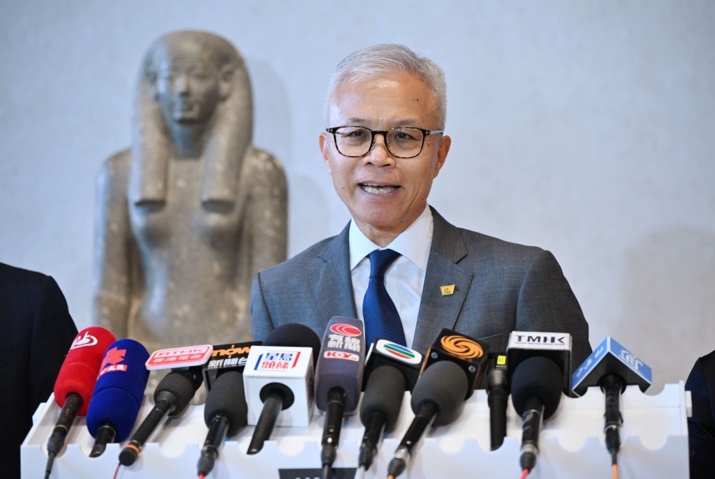 香港故宮文化博物館館長吳志華表示,是次展覽為公眾帶來發人深省的文化體驗。 香港故宮文化博物館館長吳志華表示,是次展覽為公眾帶來發人深省的文化體驗。