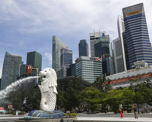 新加坡疫情再升溫。AP資料相