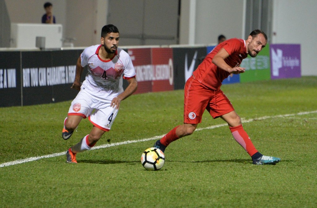 港足晚上在旺角大球场友赛巴林。