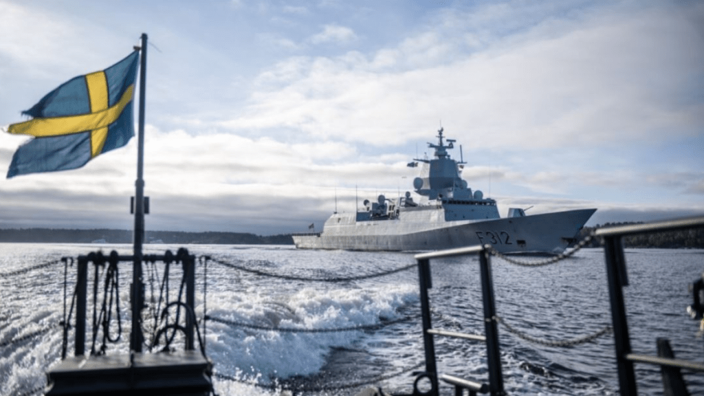 瑞典計劃增強海軍實力。北約官網
