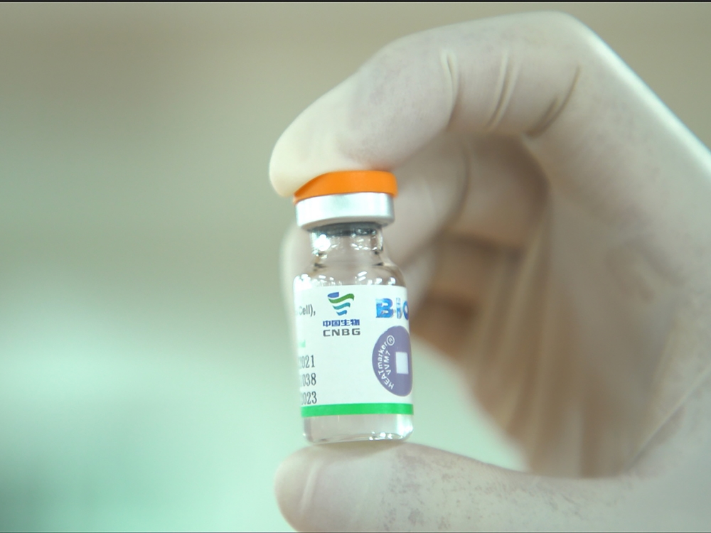 中國的疫苗在世界第一梯隊之內。新華社資料圖片