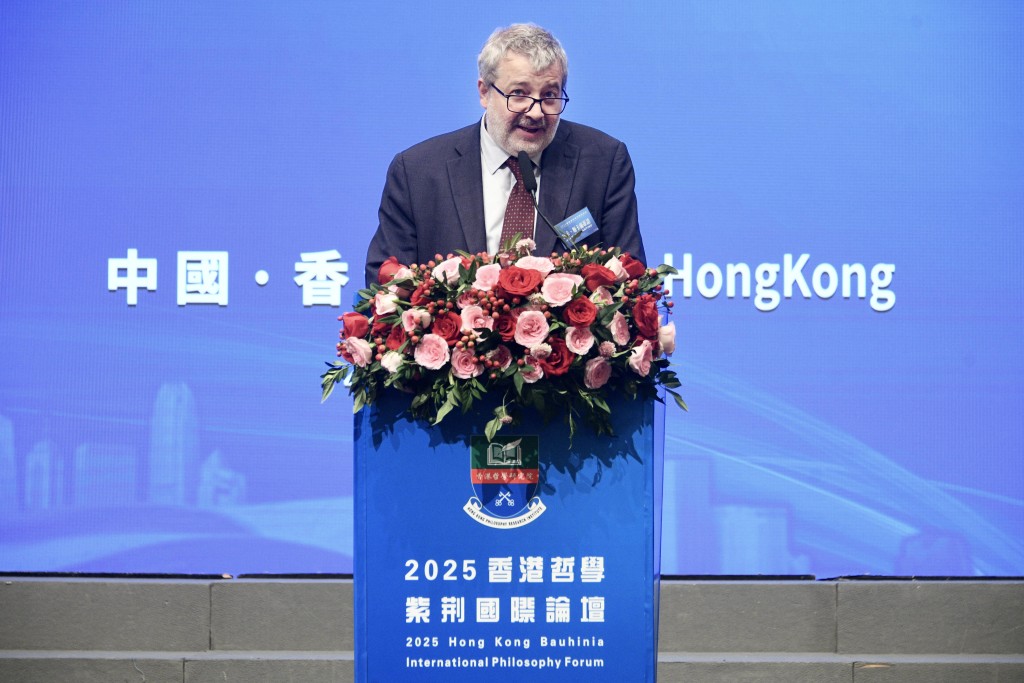 第25屆世界哲學大會主席盧卡．斯卡蘭提諾。