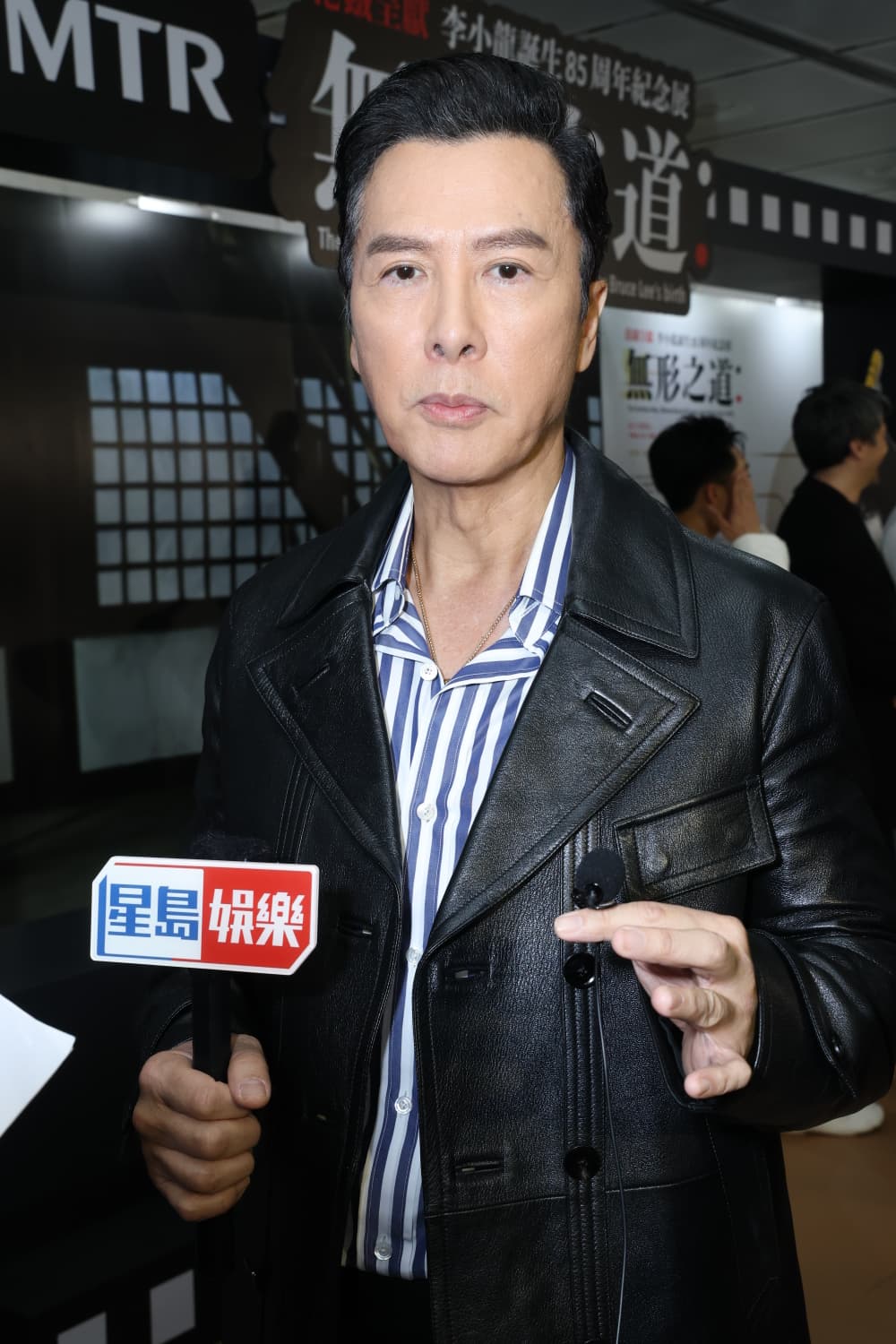 甄子丹視李小龍為巨人。 甄子丹視李小龍為巨人。