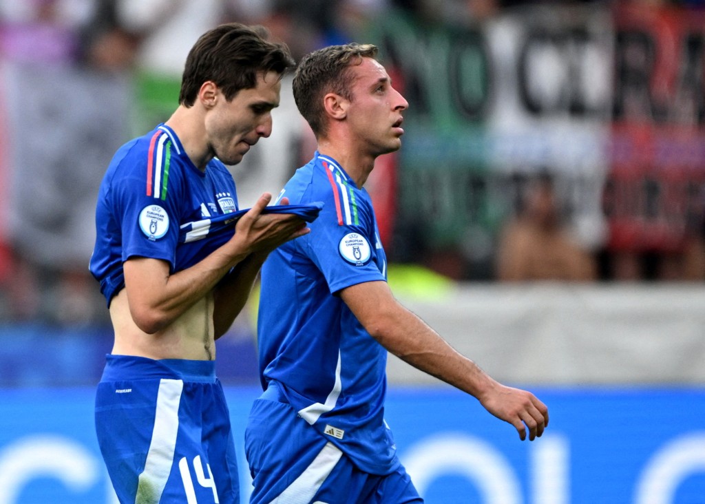 意大利在16強便衛冕失敗。Reuters