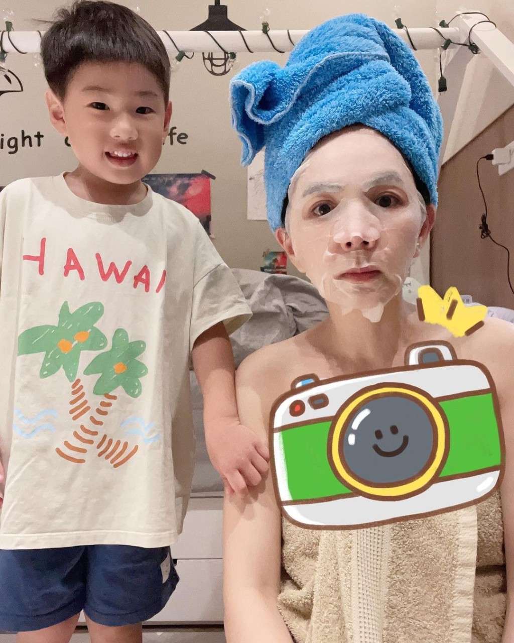  呢啲相好多女星未必面公開。  ​