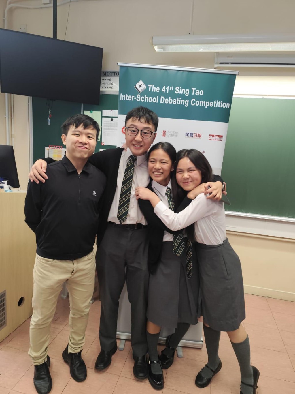 对高主教书院的英文辩论团队而言，成绩上的突破，是多年来在学术培育及价值教育上持续耕耘的成果。(图片由学校提供)