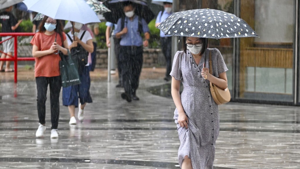 受廣闊低壓槽影響,未來兩三日本港有驟雨及雷暴。 資料圖片