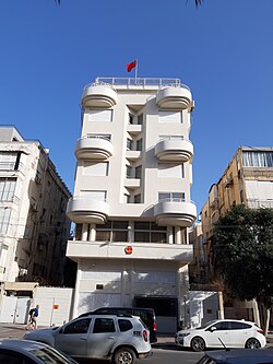 中國駐以色列大使館。 中國駐以色列大使館。