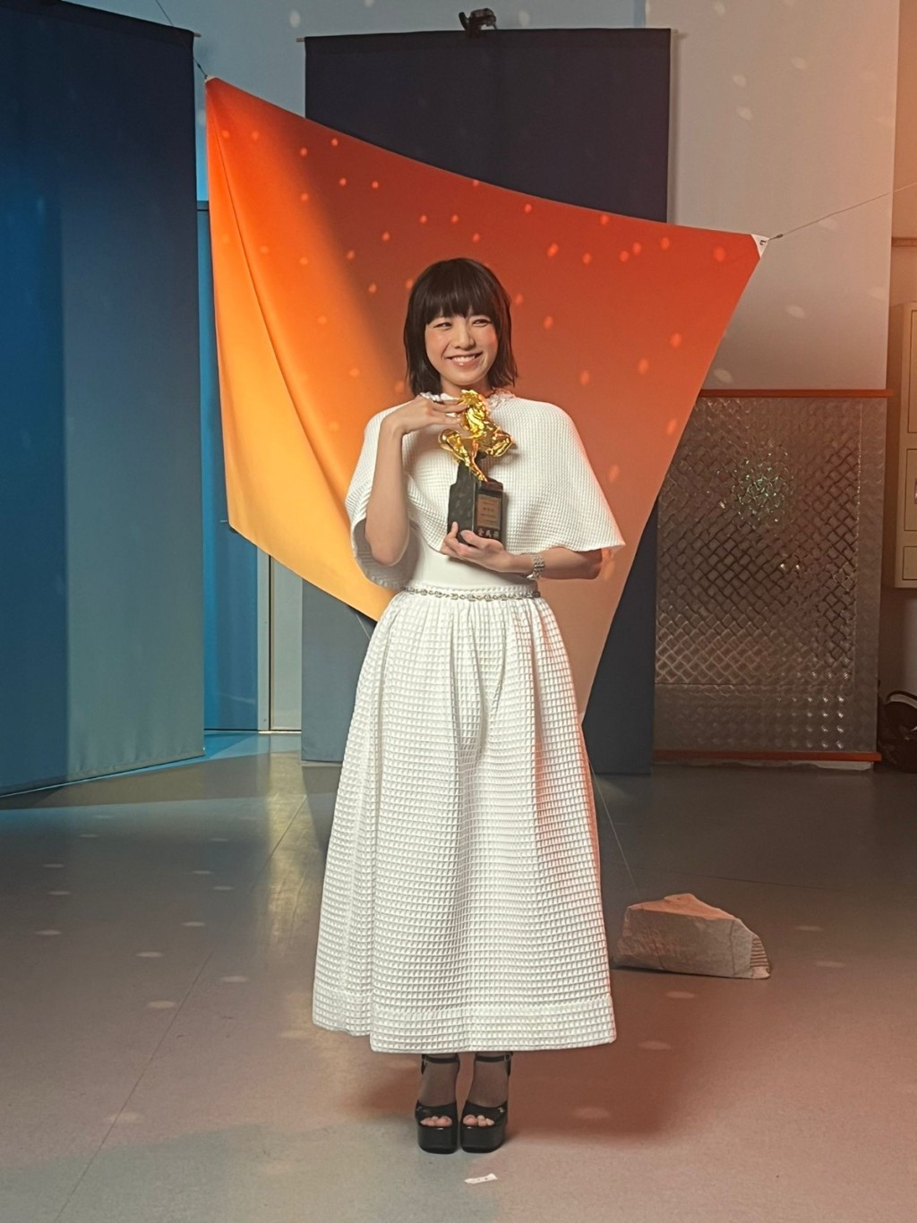 香港女星鍾雪瑩首奪金馬影后！