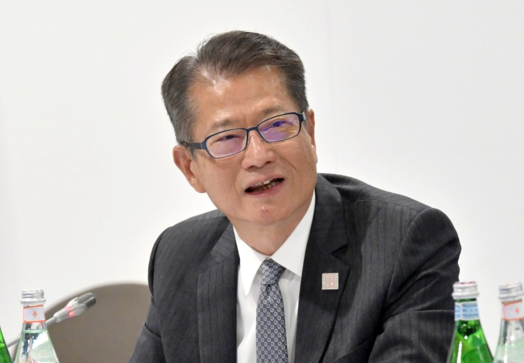 財政司司長陳茂波。 財政司司長陳茂波。