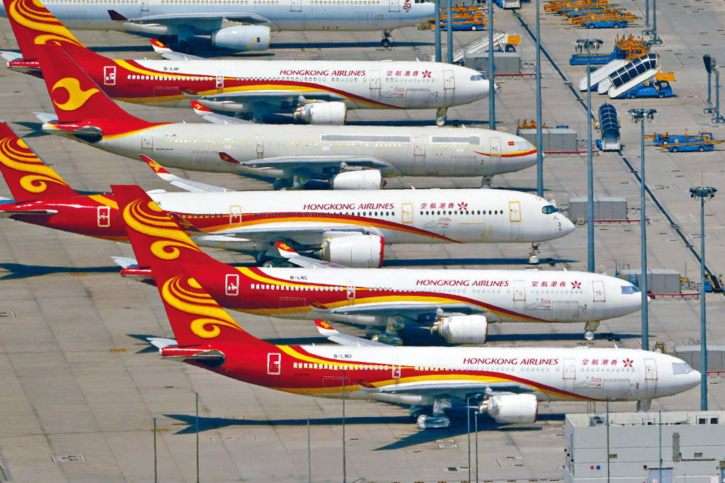 香港航空。资料图片