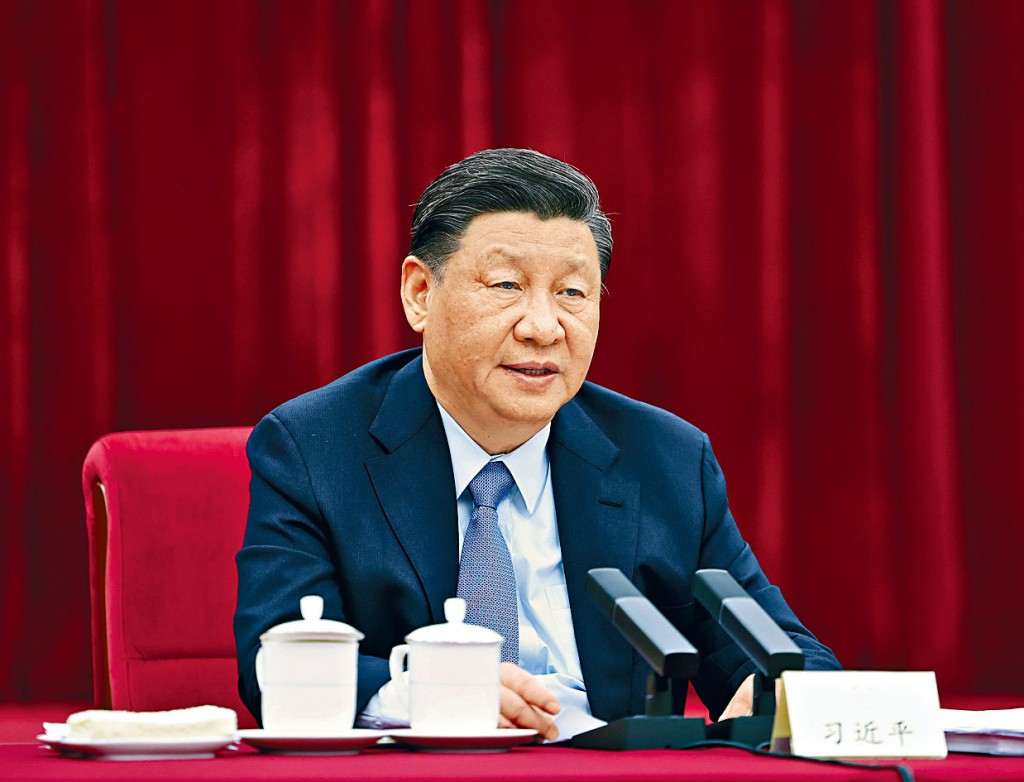 習近平在政協工商界座談會上表示，始終把民營企業家當自己人。  