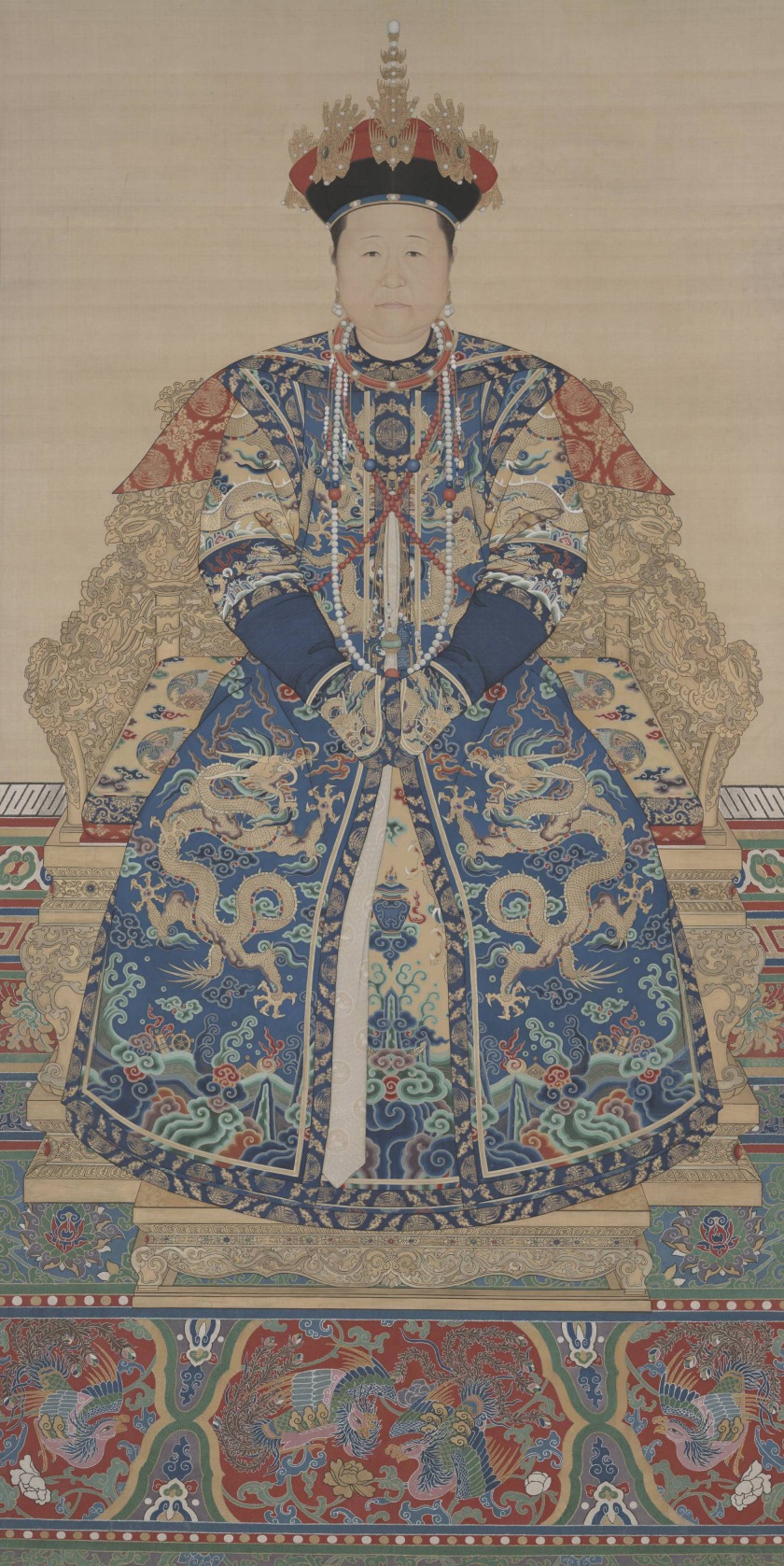 《孝莊文皇后朝服像》（香港故宮文化博物館圖片）