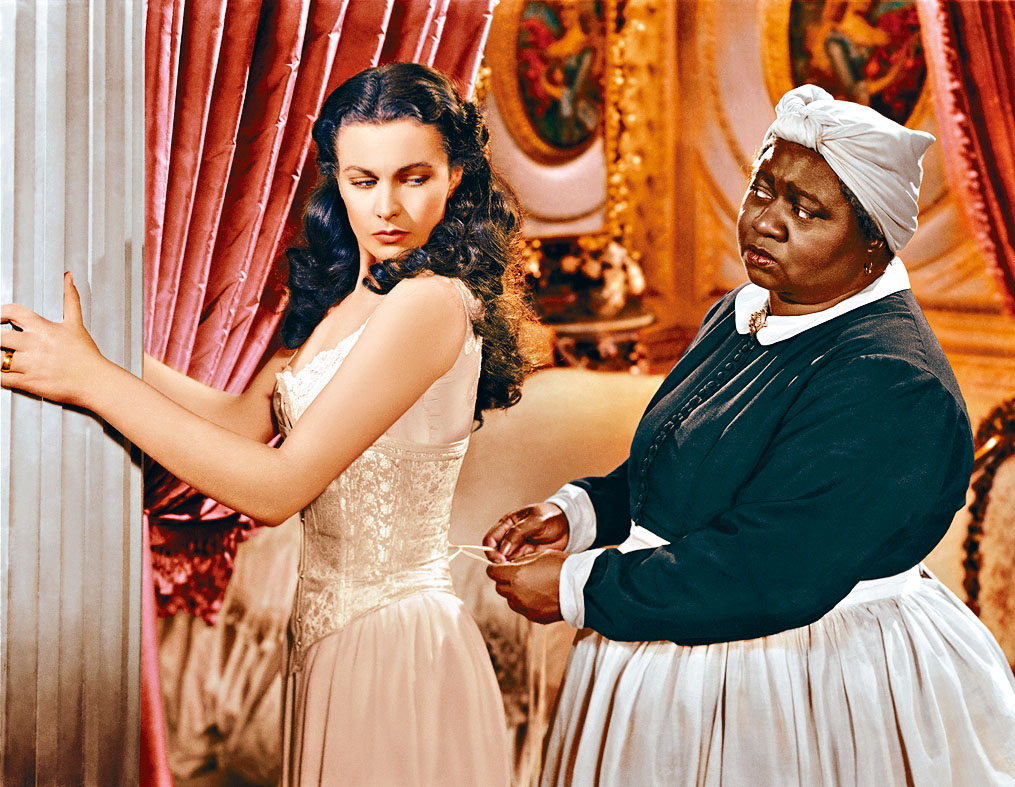 女星慧雲李（左）在《亂世佳人》中擔演女主角。