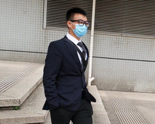證人警員徐家俊。劉安琪攝