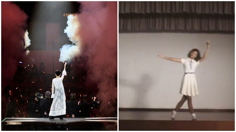 70年代失婚花旦三代同堂激罕同框 小孙女神还原嫲嫲最美风采颜值爆灯