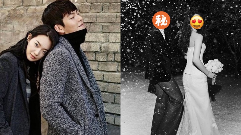 金宇彬、申敏兒今結婚  模範情侶漫天飛雪婚照曝光  一人曾患癌捱35次放射性治療