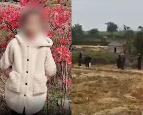 女童被抛屍灌木叢。網圖