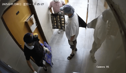 賊人趁風打劫，潛入旺角好景商業中心一間樓上名牌奢侈品店。marioluxuryhk@Instagram片段截圖