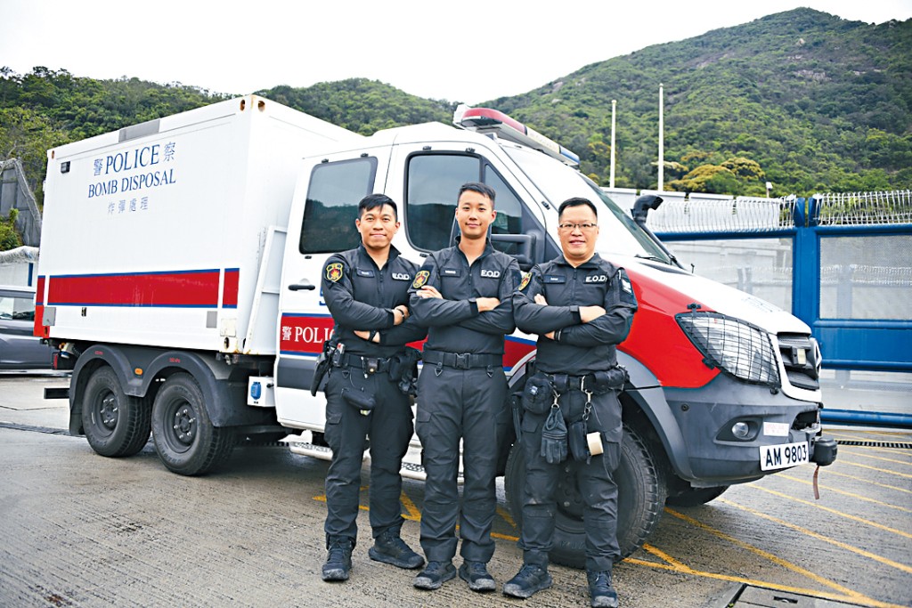 曾加入後備爆炸品處理小組的爆炸品處理課助理炸彈處理主任楊森發強調,行動的安全永遠是首要目標。
