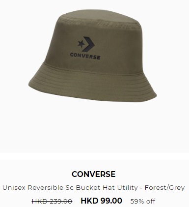 Converse背囊、服裝、帽類特價發售