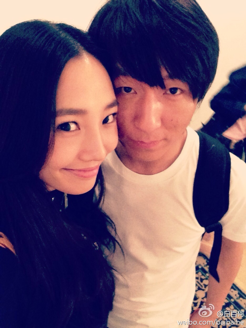 白百何与陈羽凡（资料图片）