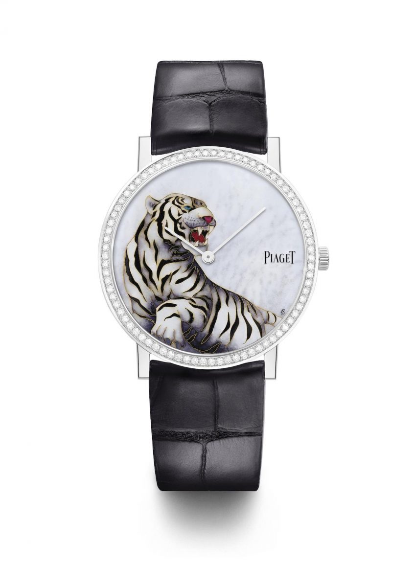 Piaget虎年限定版腕錶，網民指老虎好像在翻白眼