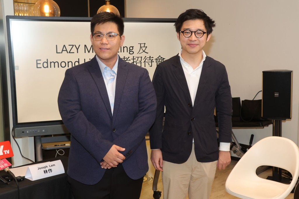 凌志灝（左）最終裁定需賠償175萬元，林作稱賠償金額合理。