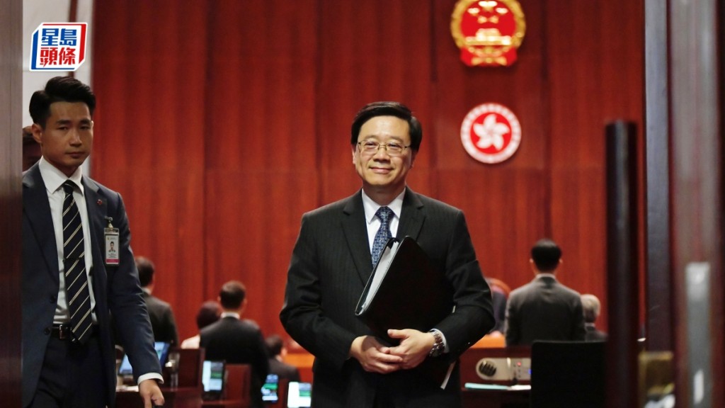 行政長官李家超下周四(13日)將到立法會,出席第二場行政長官互動交流答問會。資料圖片