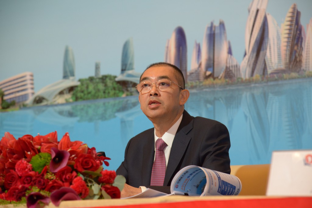 恒大原总裁夏海钧广州4600呎复式单位被拍卖。《星岛日报》资料相