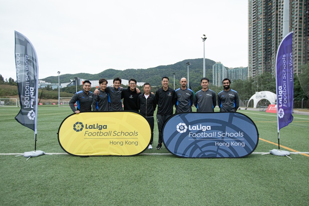 香港西甲足球學校待未來恢復通關後，會舉辦亞洲分部的交流活動。受訪者提供圖片
