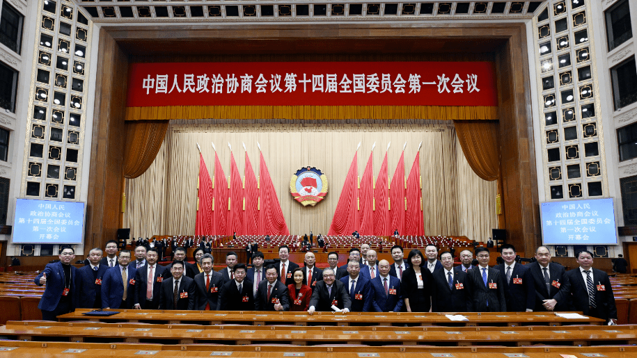陈文平去年3月，以海外列席代表身份到北京出席政协会议。