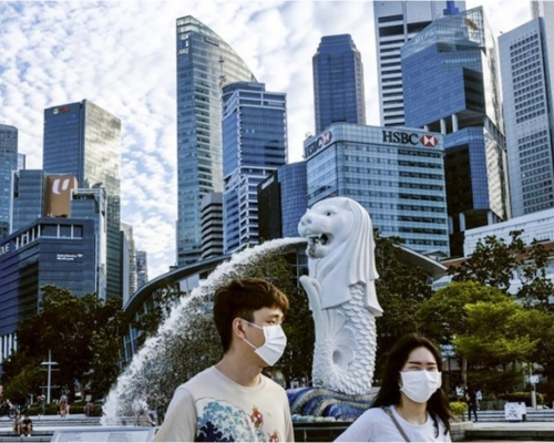 本港下月26日起將重啟與新加坡的「旅遊氣泡」。AP資料圖片