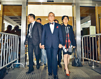 曾蔭權將就案件提出多項上訴理據。