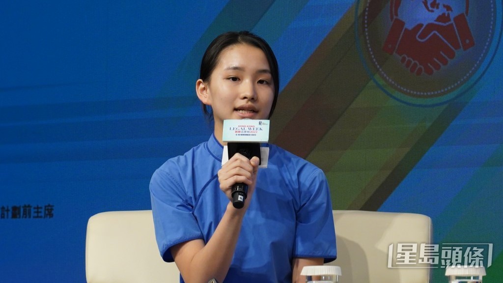 聖保羅男女中學學生潘浠淳。資料圖片 聖保羅男女中學學生潘浠淳。資料圖片