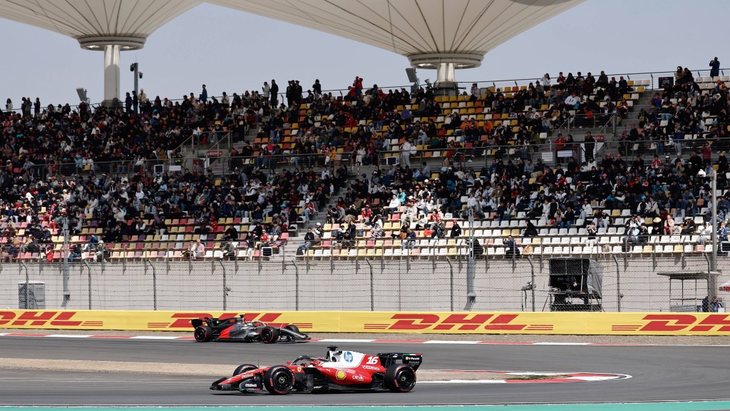 2026年F1中國大獎賽在上海國際賽車場舉行。 中新社