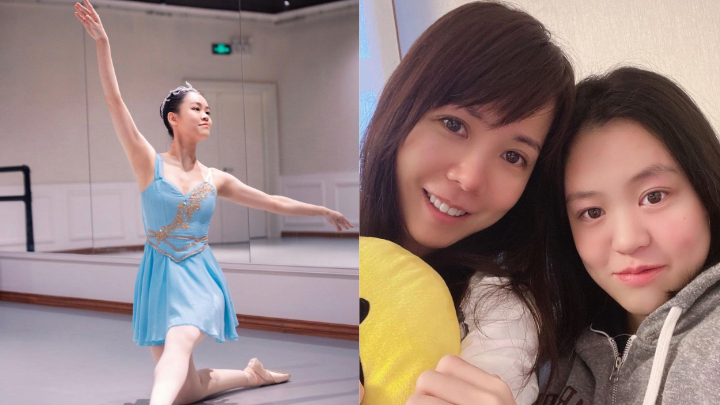 大劉21歲囡囡劉秀盈商場表演芭蕾舞   無懼嚴寒照樣吊帶上陣獲讚「小仙女」