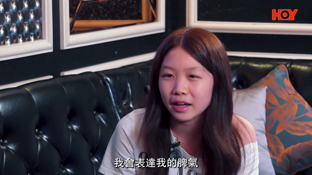 胡家惠在節目上表示跟Charlotte的關係就好像朋友一樣。 胡家惠在節目上表示跟Charlotte的關係就好像朋友一樣。