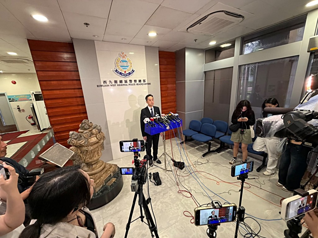 西九龍總區刑事總部警司程知仁。 西九龍總區刑事總部警司程知仁。