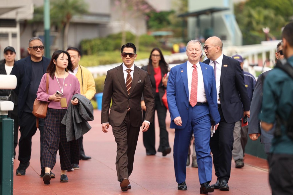 馬會馬年大使郭富城亮相。 馬會馬年大使郭富城亮相。