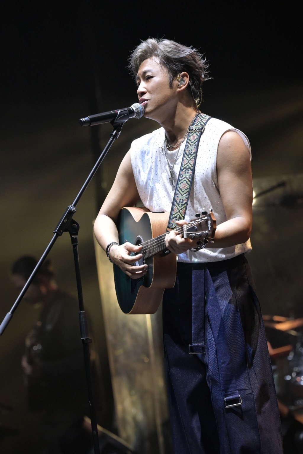 谭耀文刚开完个唱。 谭耀文刚开完个唱。