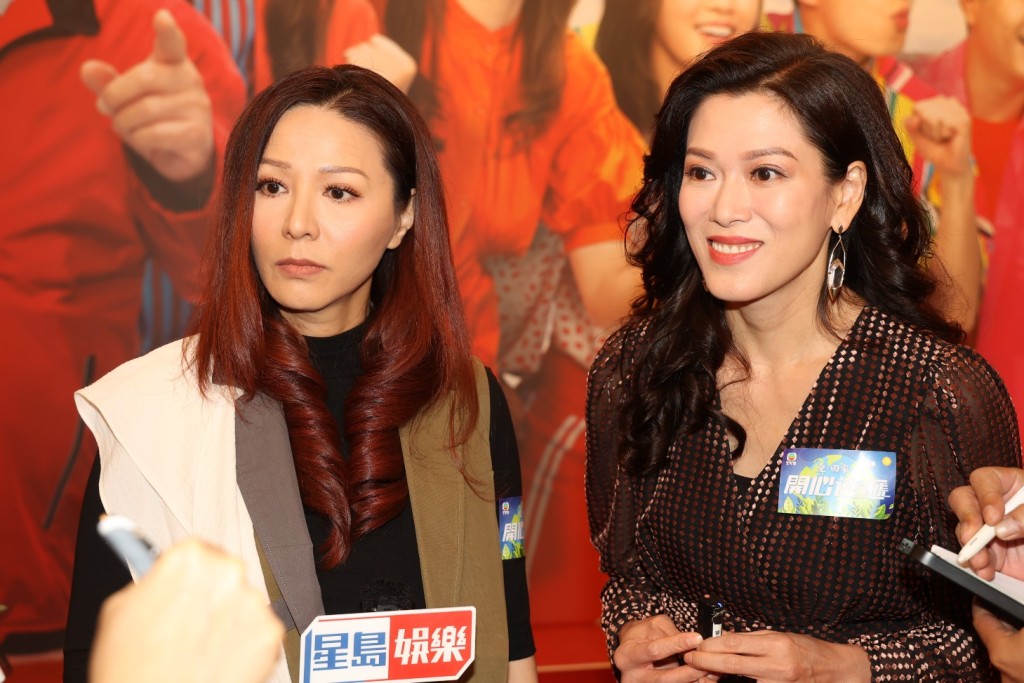 《愛·回家之開心速遞》4月舉行宣傳活動，​林淑敏受訪談及鄭世豪離巢。