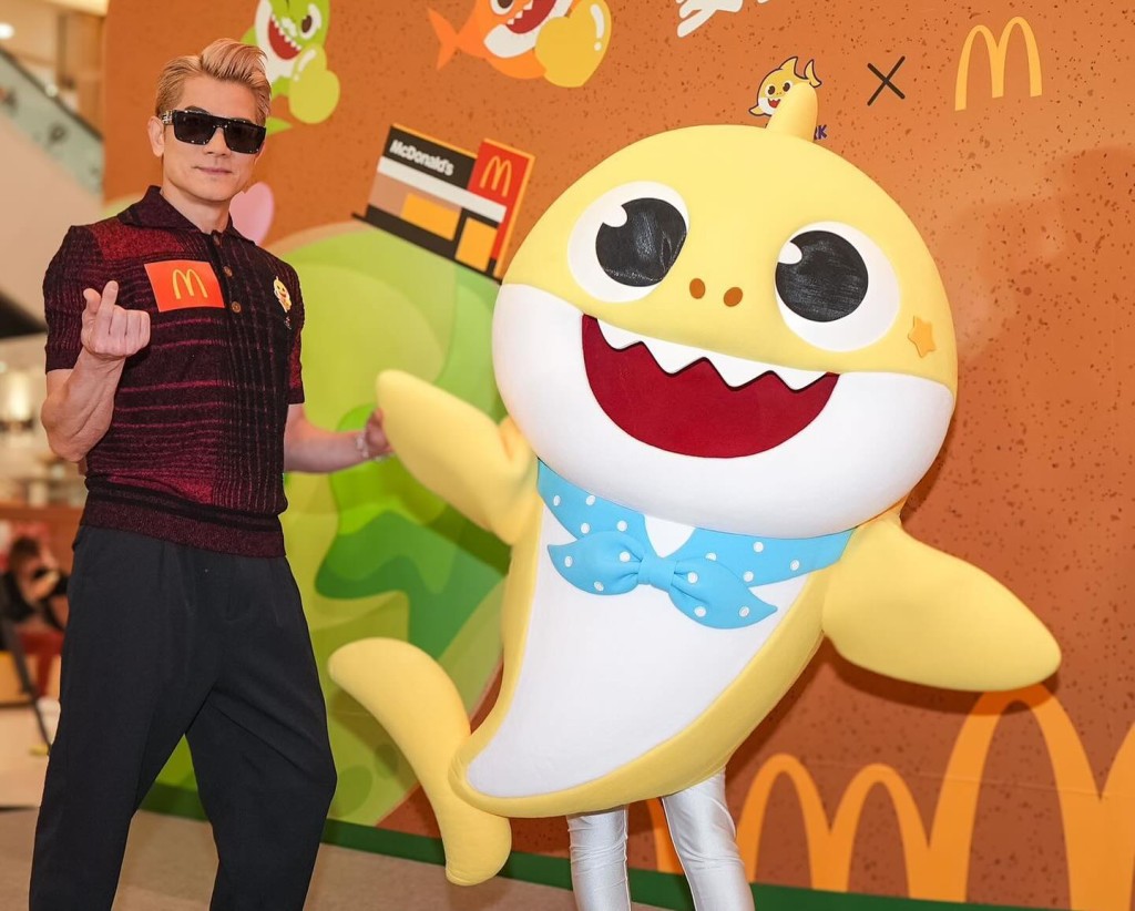 郭富城現時仍有與麥當勞合作，已連續三年擔任環保大使，與Baby Shark合作拍攝宣傳短片。